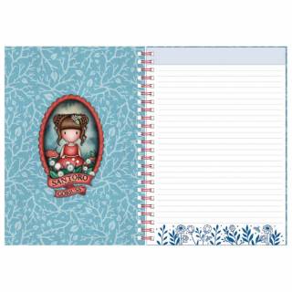 Notes spirala A5 linije sa dva magneta Little Mushroom 1336GJ01 