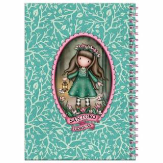 Notes spirala A5 linije Woodland Wildflower 1344GJ04 