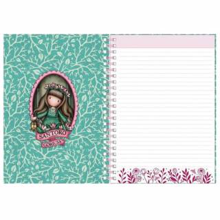 Notes spirala A5 linije sa dva magneta Woodland Wildflower 1336GJ02 