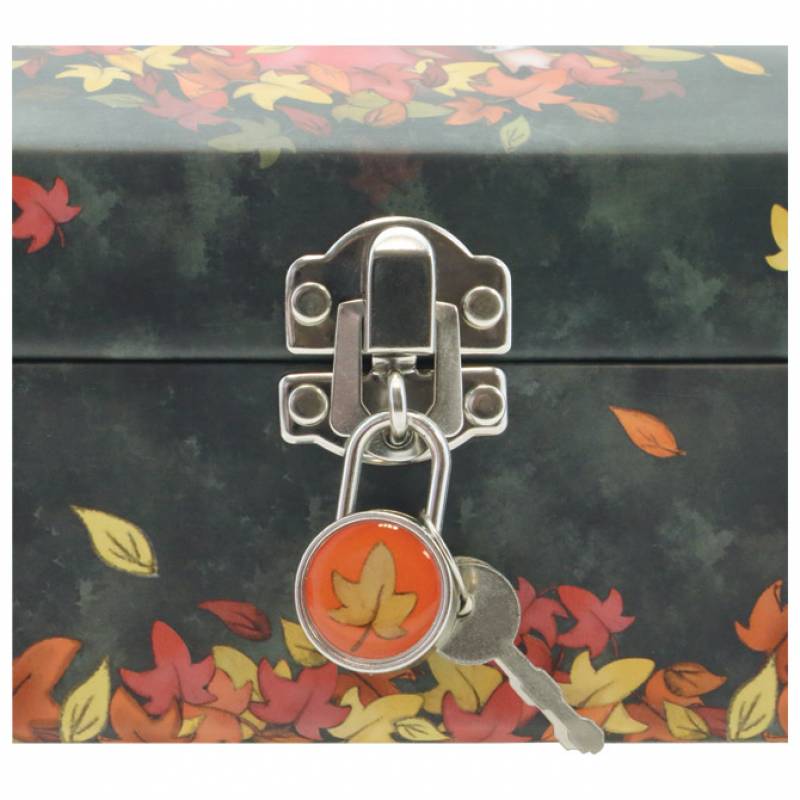 Kutija za nakit sa ključićem  Autumn Leaves 701GJ08 