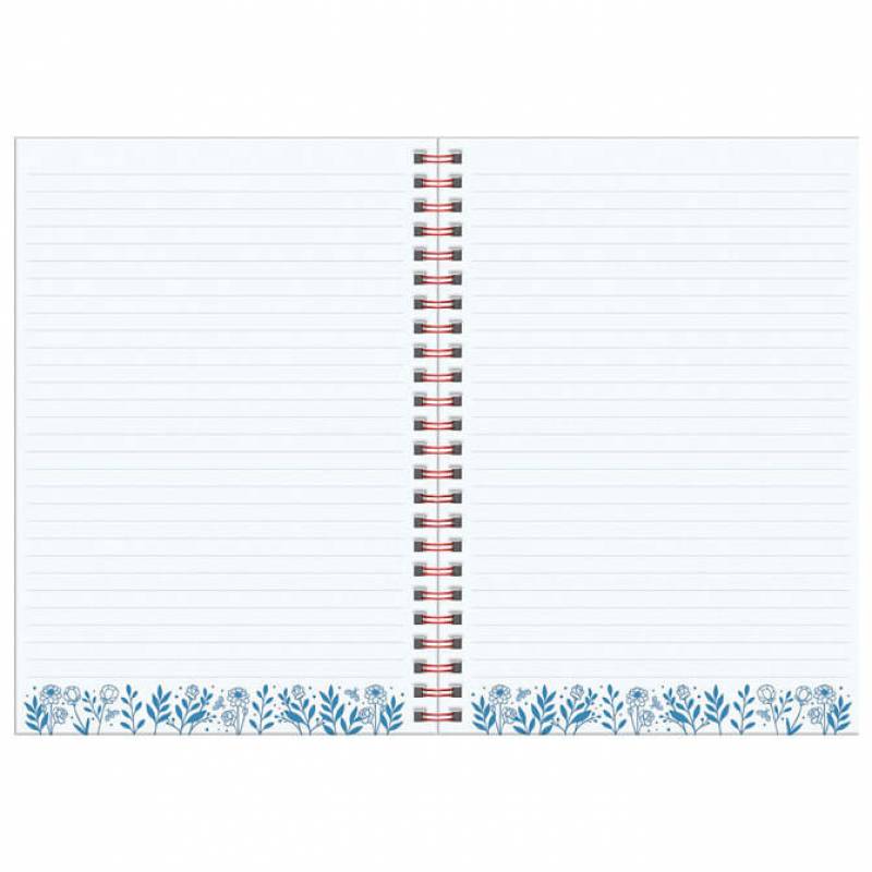 Notes spirala A5 linije Little Mushroom 1344GJ03 