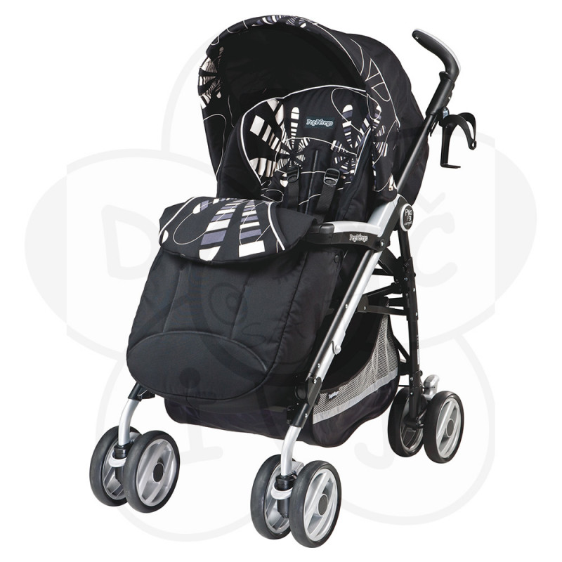 Peg Perego kolica - Pliko P3 Compact Completo - 2011 Fantasy Nero 