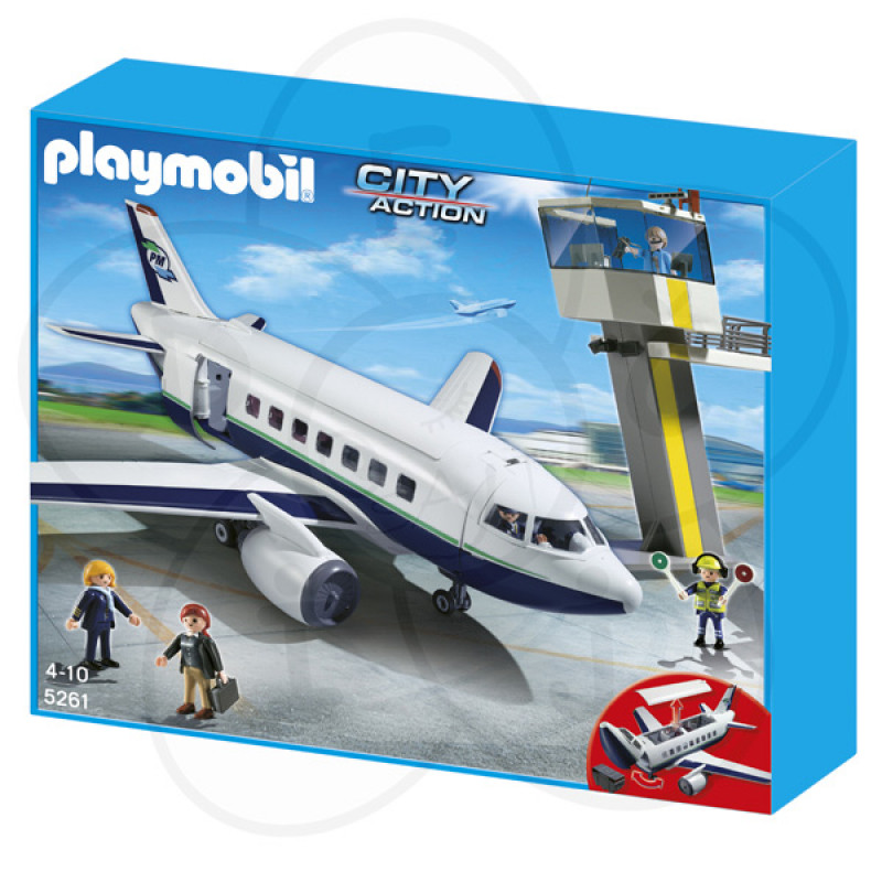 PLAYMOBIL CITY AVION 