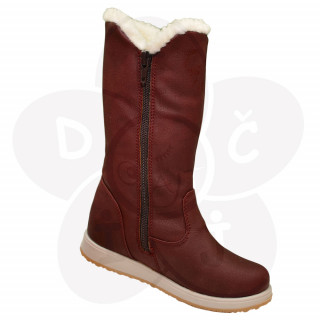 Bordo čizmice za devojčice 
