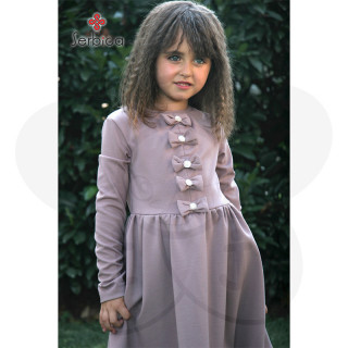 Haljina sa mašnicama 