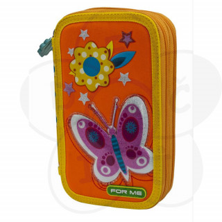 Pernica za školu - leptir, puna 