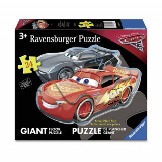 Ravensburger puzzle (slagalice) - Velike podne puzle Cars, RA05454 