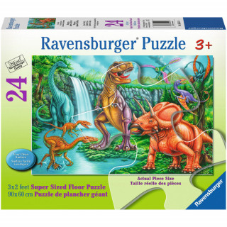 Ravensburger puzzle (slagalice) - Velike podne puzle Dinosaurus, RA05541