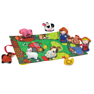 Set farma-podloga sa igračkama Ks Kids, KA10743-PG 