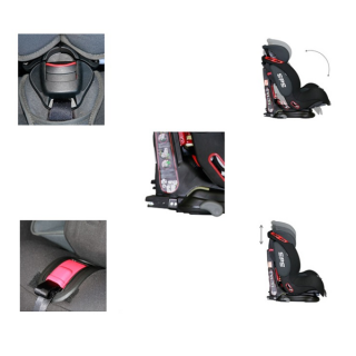 Auto Sedište Titan SPS Isofix Brown 9-36kg 