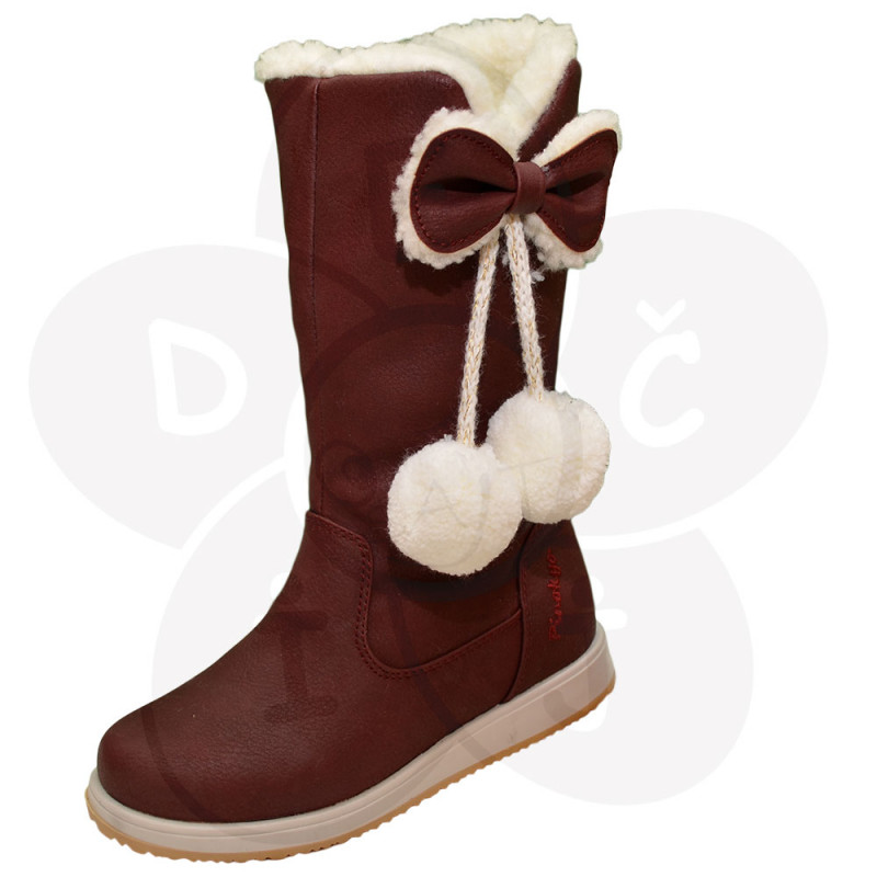 Bordo čizmice za devojčice 
