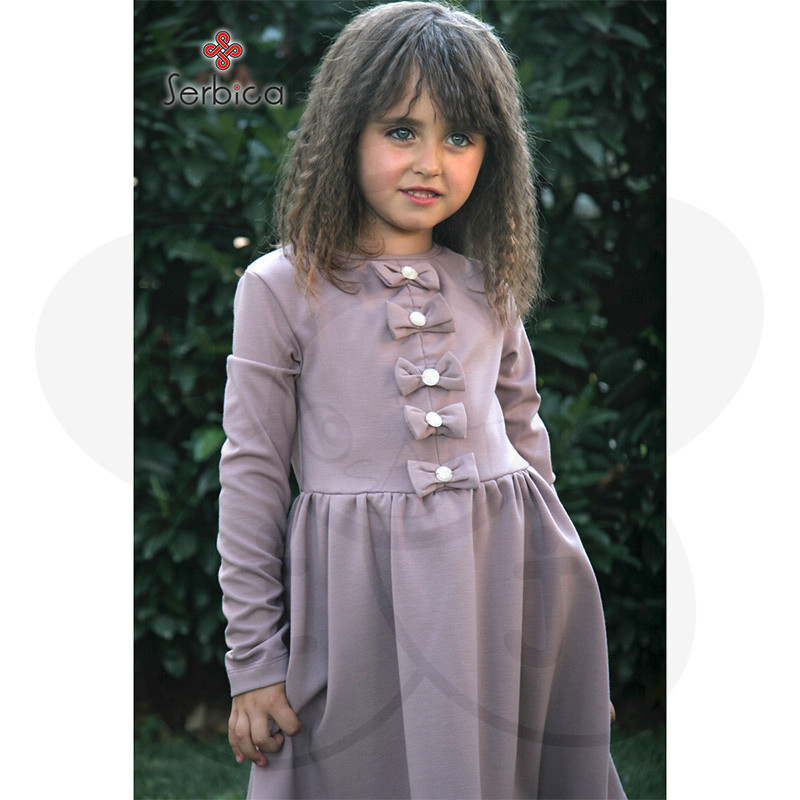 Haljina sa mašnicama 