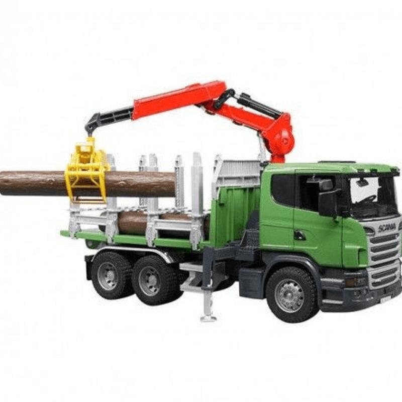 Bruder kamion za prevoz drva Scania 035242 