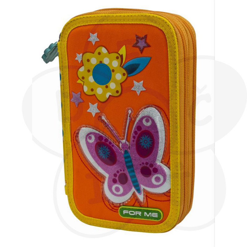 Pernica za školu - leptir, puna 