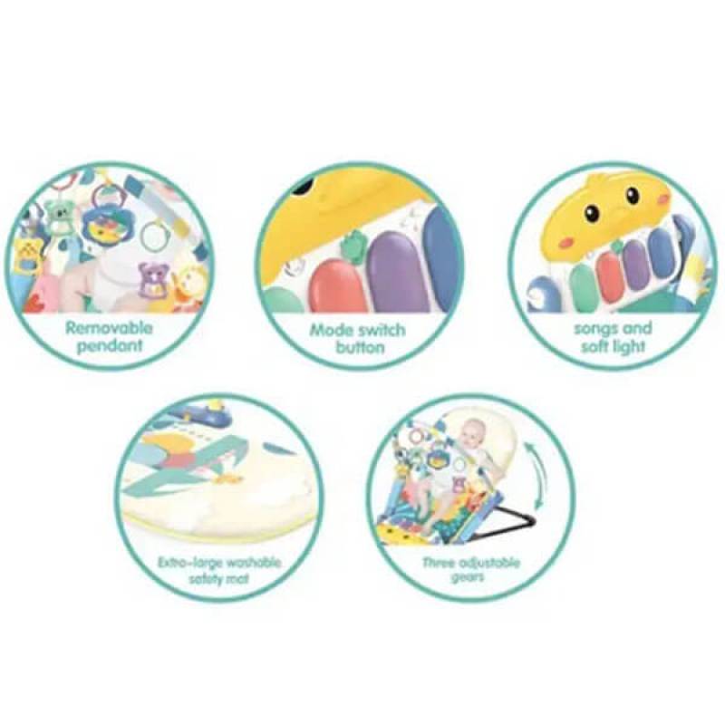 Podloga za igru 2 u 1Bebi Piano 100/71398 