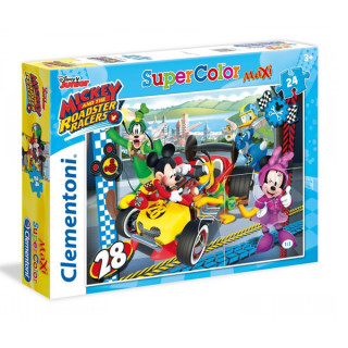Puzzle 24  Maxi Mickey & Roadster Racers Clementoni, 24481 