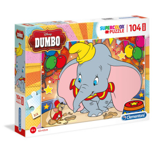 Puzzle 104 Maxi Dumbo Clementoni, 23728 