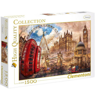 Puzzla Vintage London 1500 delova Clementoni 979639 