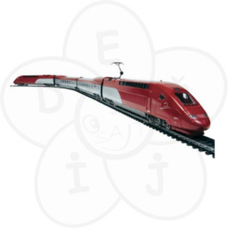 Mehano Voz Thalys sa maketom T365 