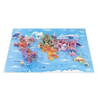 3D edukativne puzzle Svetske znamenitosti J02677 