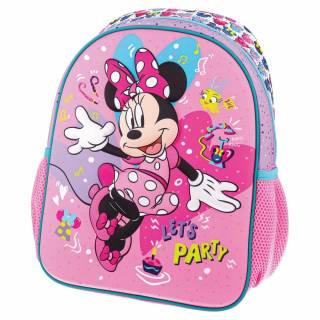 3D Ranac za vrtić Minnie Mouse Let’s party 318491 