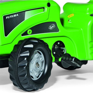 Traktor na pedale Rolly Toys Kiddy Futura zeleni sa prikolicom 620005 