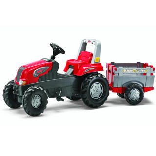Traktor na pedale sa prikolicom Rolly Toys Rolly Junior 800261 