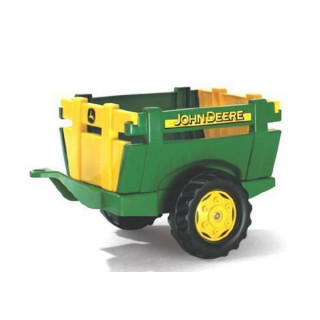 Traktor na pedale sa prednjom kašikom i prikolicom Rolly Junior John Deere 811496 