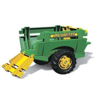 Traktor na pedale sa prednjom kašikom i prikolicom Rolly Junior John Deere 811496 