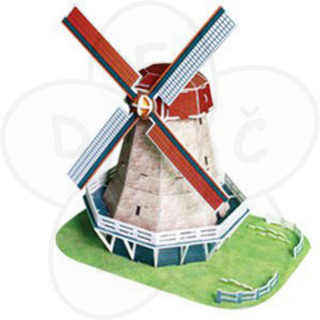3D puzzle holandska vetrenjača  P176 