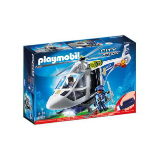 Policija - helikopter sa led svetlom Playmobil, 6921 