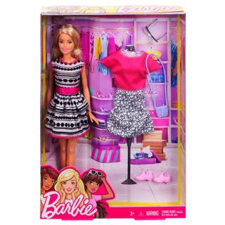 Barbie lutka i fashion set 19868 