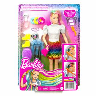 Barbie lutka Leopard Rainbow GRN81 