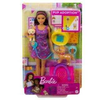 Barbie lutka Usvoji kućnog ljubimca HKD86 