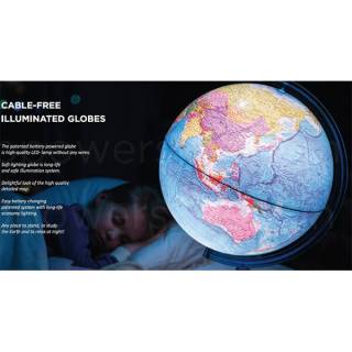 Globus lampa Blue Link 20cm 28368 