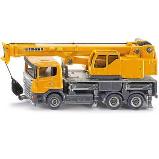 Kamion Scania sa dizalicom Liebherr 1859 