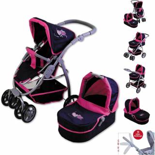 Kolica za lutke  Coco- flying hearts 907333 