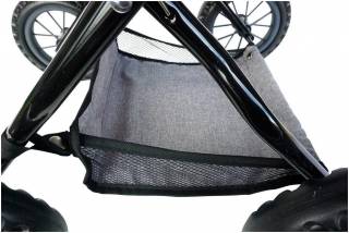 Kolica za lutke First Star Grey Pink  634444 