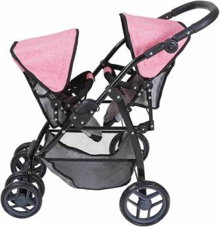 Kolica za lutke Milo Twins 164224 