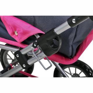 Kolica za lutke Ruby Unicorn plava 63176 