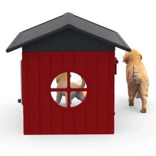 Kućica za pse, Kennel with Golden Retriever 42722 