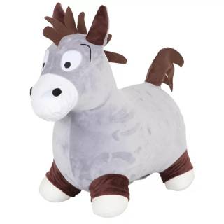 Poni za skakanje sa plisanom navlakom 59048 