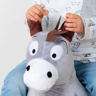 Poni za skakanje sa plisanom navlakom 59048 