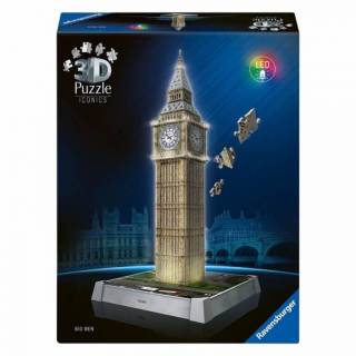 Ravensburger 3D puzzle Big Ben sa svetlom RA12008025 