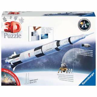 Ravensburger 3D puzzle Model rakete Apolo Saturn V, RA11545 