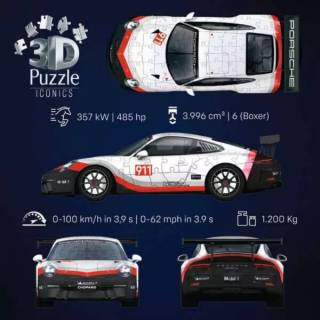 Ravensburger 3D puzzle Porsche 911 GT3 Cup RA12008039 