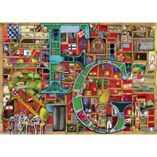 Ravensburger puzzla Alfabet F i G RA16761 