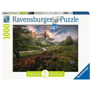 Ravensburger puzzla Dolina,  Francuski Alpi  RA15993 