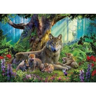 Ravensburger puzzla Wolves in The Forest RA15987 