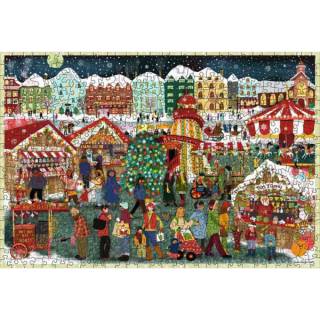 Ravensburger puzzle Božićni Market od drveta RA12001539 